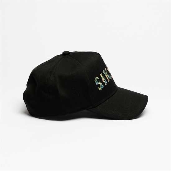 Siksilk Cap Sn99 Черно Шапки с козирка