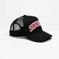 Siksilk Cap Sn99 Черно Шапки с козирка