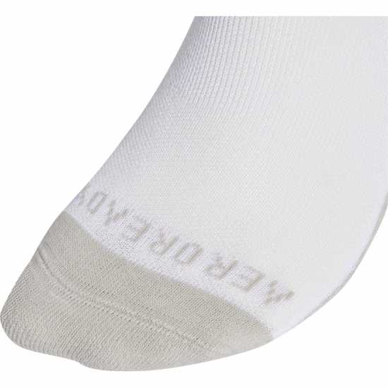 Adidas Aeroready Crew 6 Pack Socks Junior Бяло/Сиво Детски чорапи