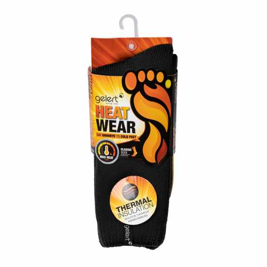 Gelert Heat Wear Socks Ladies Черно Дамски чорапи