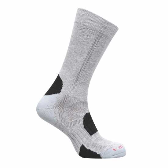 Karrimor 2 Pack Walking Sock Mens Сиво Мъжки чорапи