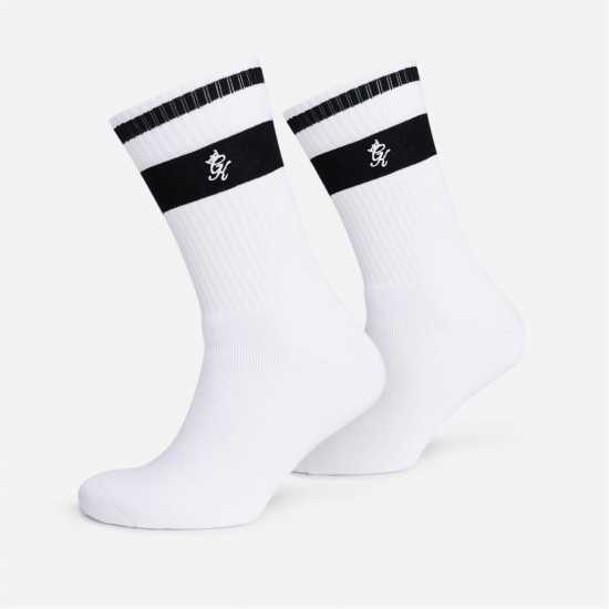 Gym King Crew Sock 2Pk Бяло Мъжки чорапи