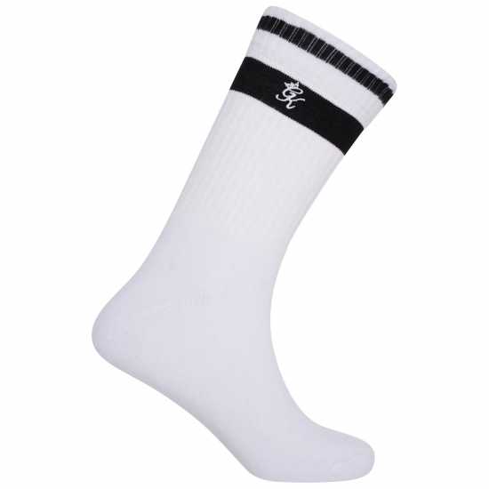 Gym King Crew Sock 2Pk Бяло Мъжки чорапи