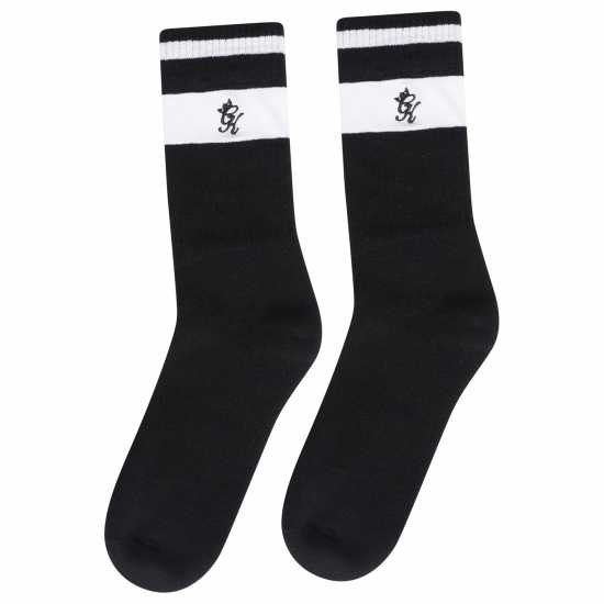 Gym King Crew Sock 2Pk Черно Мъжки чорапи