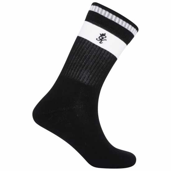 Gym King Crew Sock 2Pk Черно Мъжки чорапи