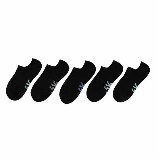 Pringle 5 Pack Trainer Sock Ladies Черно Атлетика