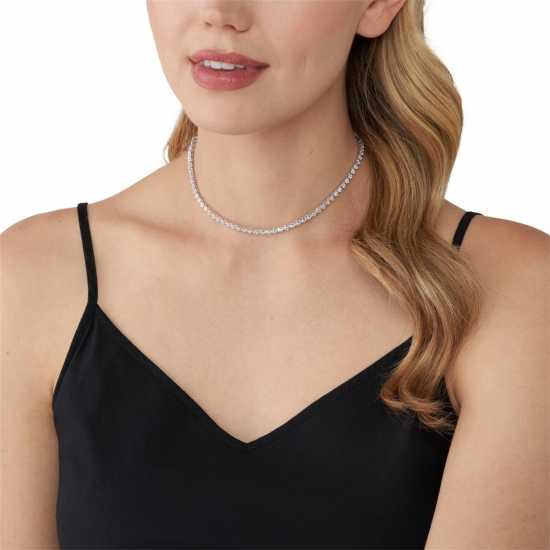 Michael Kors Brilliance Silver Necklace  