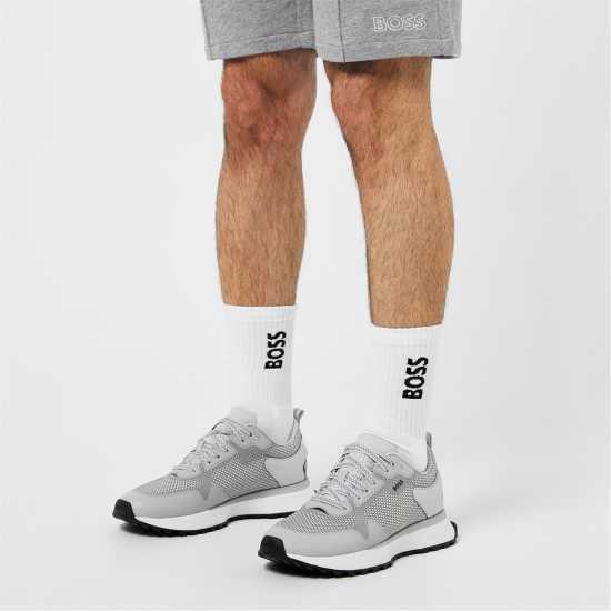 Hugo Boss Boss 3-Pack Crew Sock Mens Бяло 100 Мъжки чорапи