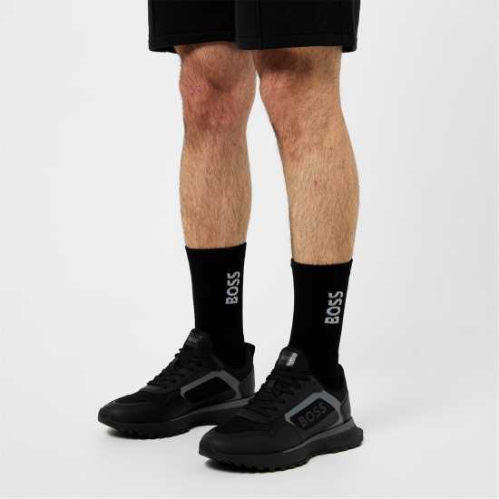 Hugo Boss Boss 3-Pack Crew Sock Mens Черно 001 Мъжки чорапи