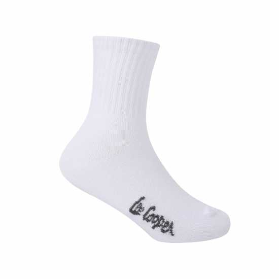 Lee Cooper Ниски Чорапи Back To School Quarter Socks 10Pk Infant Assorted Детски чорапи