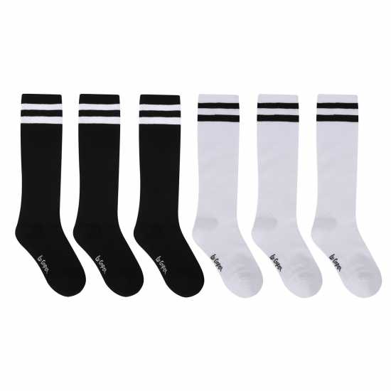 Lee Cooper Back To School Crew Sock 6Pk Infant Разнообразни 