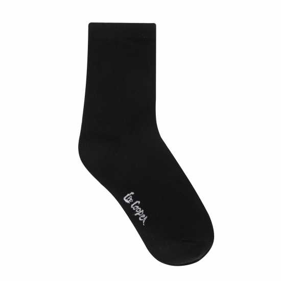 Lee Cooper Back To School Qrtr Sock 10Pk Junior Разнообразни Детски чорапи