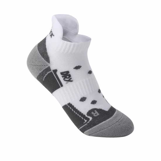 2 Чифта Дамски Спортни Чорапи Karrimor 2 Pack Running Socks Ladies Бяло/Сив Марл Дамски чорапи