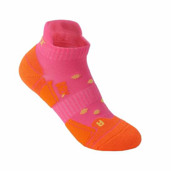 2 Чифта Дамски Спортни Чорапи Karrimor 2 Pack Running Socks Ladies Много Неон Дамски чорапи