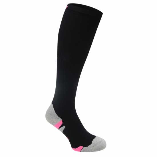 Компресиращи Дамски Чорапи Karrimor Compression Running Socks Ladies Черно Дамски чорапи