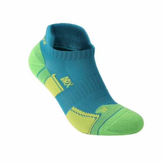 Мъжки Чорапи За Бягане Karrimor 2 Pack Running Socks Mens Синьо/Сиво Мъжки чорапи