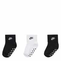 Nike Quarter Sock Baby Черно Детски чорапи