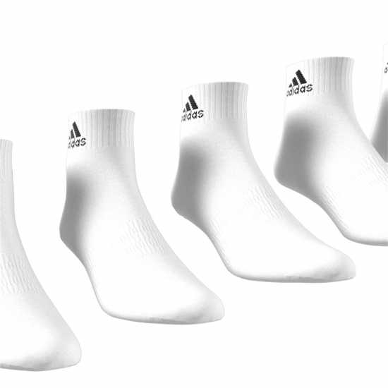 Adidas Sportswear Ankle Socks 6P Бяло/Черно Атлетика