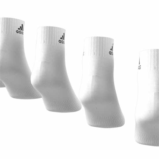 Adidas Sportswear Ankle Socks 6P Бяло/Черно Атлетика