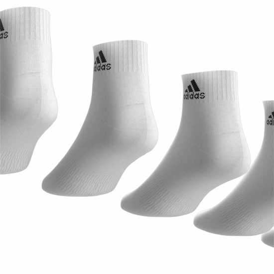 Adidas Sportswear Ankle Socks 6P Бяло/Черно Атлетика