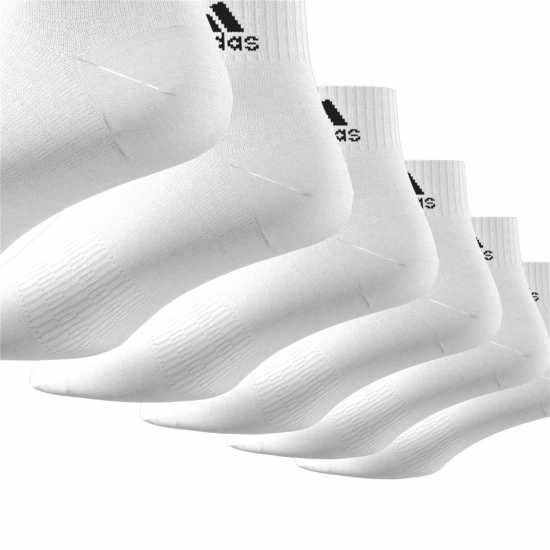 Adidas Sportswear Ankle Socks 6P Бяло/Черно Атлетика