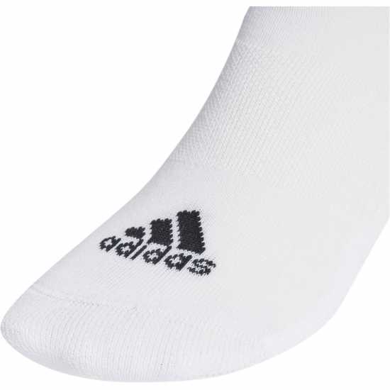 Adidas 3/4 Чорапи 3Бр. 3 Stripe Quarter Sock 3 Pack Бяло/Черно Мъжки чорапи