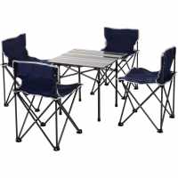 Outsunny Oxford Cloth 4 Seat Camping Table & Chair  Лагерни маси и столове