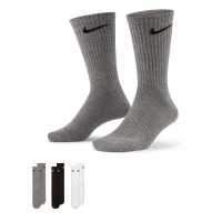 Nike Everyday Lightweight Training Crew Socks (3 Pairs) Multi Мъжки чорапи