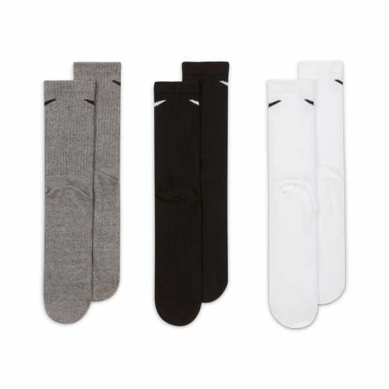 Nike Everyday Lightweight Training Crew Socks (3 Pairs) Multi Мъжки чорапи