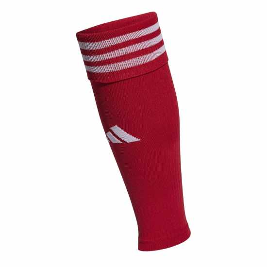 Adidas Team Sock Sleeves Adults Червено/Бяло Мъжки чорапи