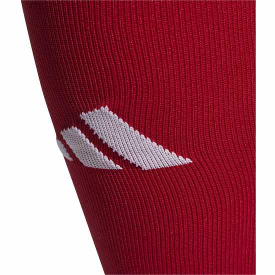 Adidas Team Sock Sleeves Adults Червено/Бяло Мъжки чорапи