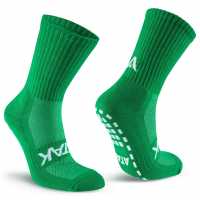 Atak Sports Grip Mid Leg Socks Senior Зелено/Бяло Мъжки чорапи