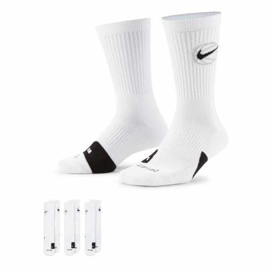 Nike Everyday Crew Basketball Socks (3 Pair)  