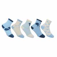 Character Crew Sock 5Pk Baby Мики Маус Подаръци и играчки