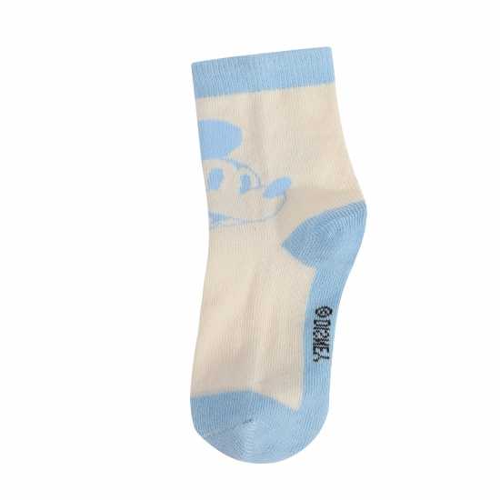 Character Crew Sock 5Pk Baby Мики Маус Подаръци и играчки