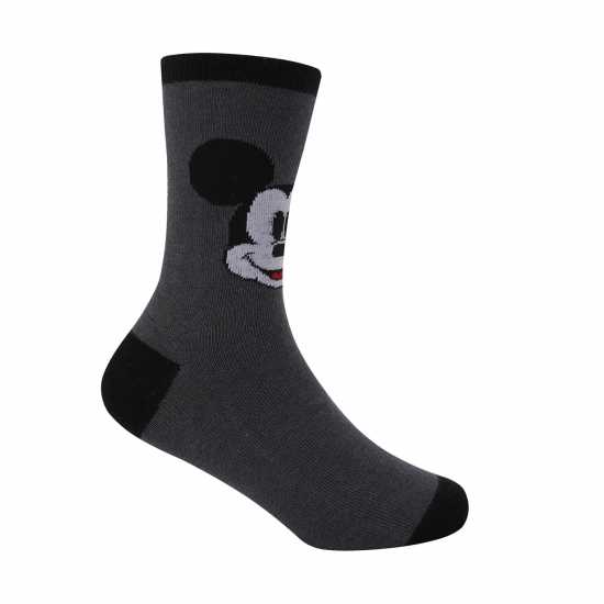 Character Crew Sock 5Pk Infant Мики Маус Детски чорапи