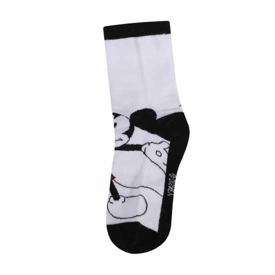 Character Crew Sock 5Pk Infant Мики Маус Детски чорапи