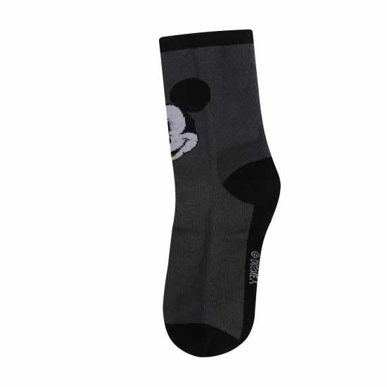 Character Crew Sock 5Pk Infant Мики Маус Детски чорапи