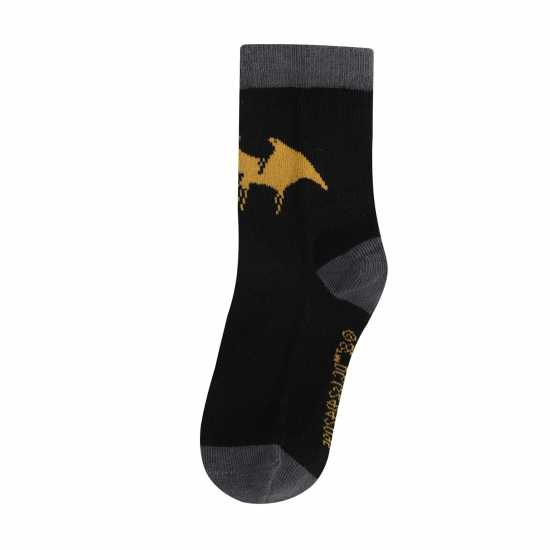 Character Crew Sock 5Pk Children Batman Детски чорапи