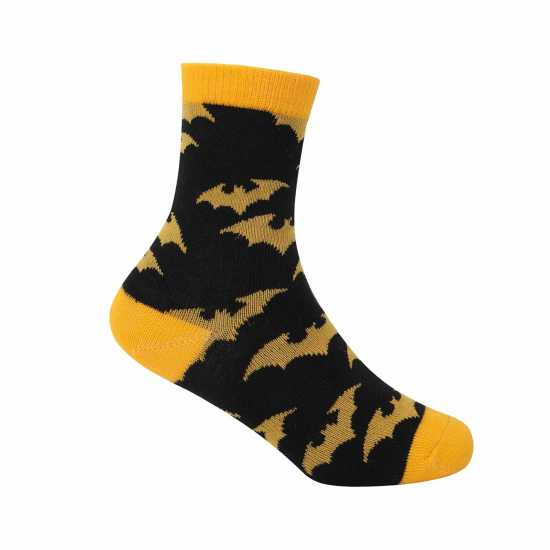 Character Crew Sock 5Pk Children Batman Детски чорапи