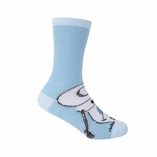 Character Crew Sock 5Pk Children Frozen Детски чорапи