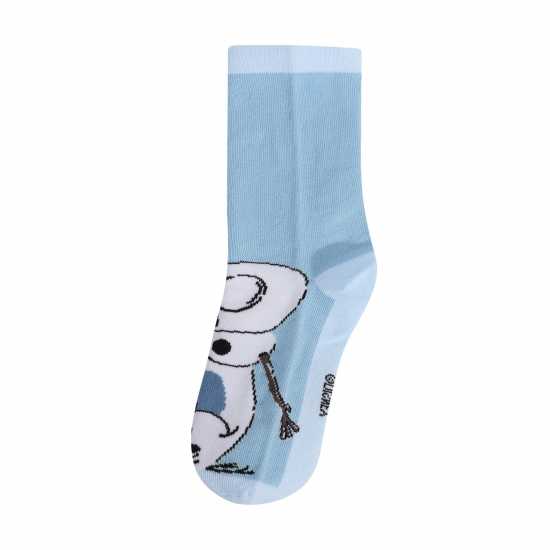 Character Crew Sock 5Pk Children Frozen Детски чорапи