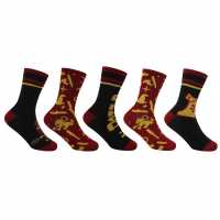 Character Crew Sock 5Pk Children Hogwarts Детски чорапи