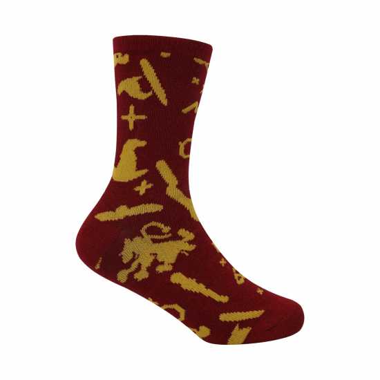 Character Crew Sock 5Pk Children Hogwarts Детски чорапи