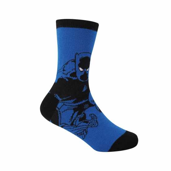 Character Crew Sock 5Pk Children Marvel Детски чорапи