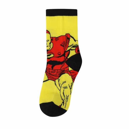 Character Crew Sock 5Pk Children Marvel Детски чорапи