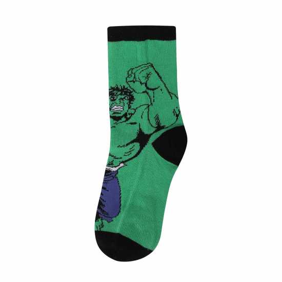 Character Crew Sock 5Pk Children Marvel Детски чорапи