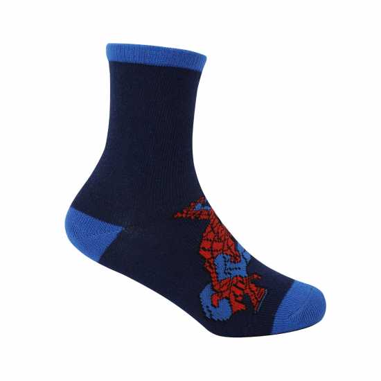 Character Crew Sock 5Pk Children Spider-Man Детски чорапи