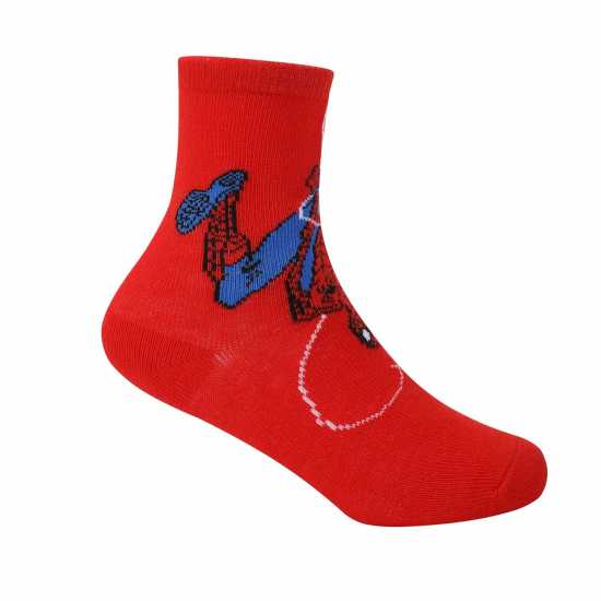 Character Crew Sock 5Pk Children Spider-Man Детски чорапи