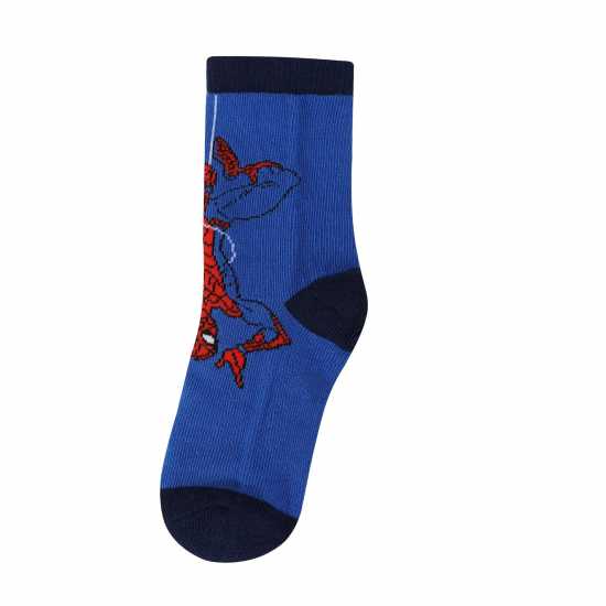 Character Crew Sock 5Pk Children Spider-Man Детски чорапи